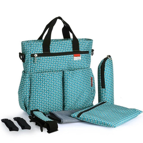 Image of Deluxe Large capacity Messenger Diaper Bag