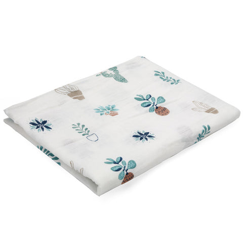 Image of Dear Collection Cotton Muslin Baby Soft  Swaddles