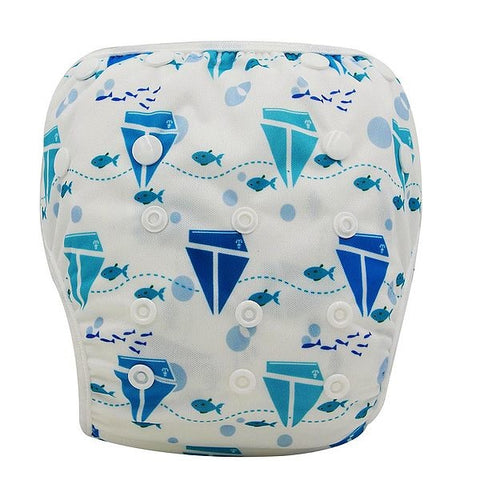 Image of Baby Waterproof Reusable Swimming Diapers